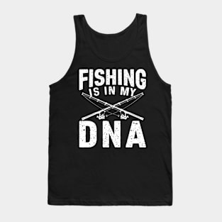 Fishing Is My Hobby And A Day Without Fishing Rod Funny Tank Top